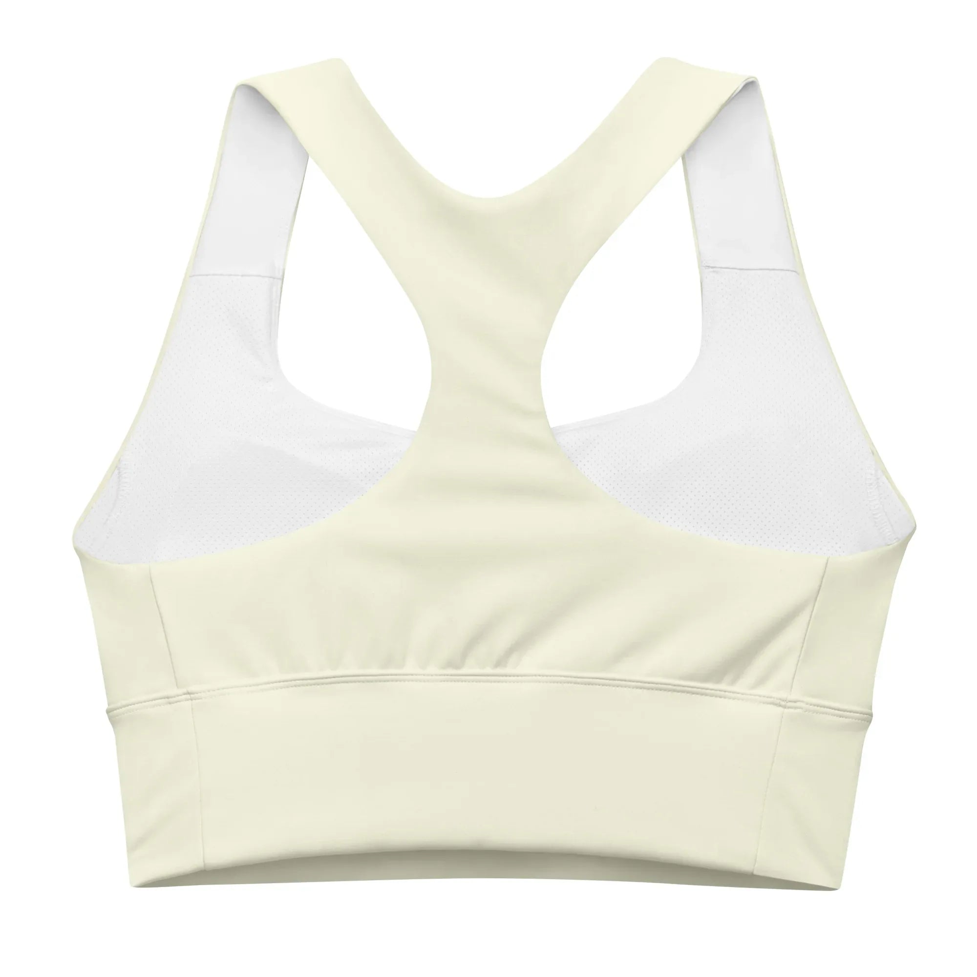 Recycled Longline Sports Bra Sports Bra AwRans Clothing all-over-print-recycled-longline-sports-bra-white-back-67ec17a113ad3