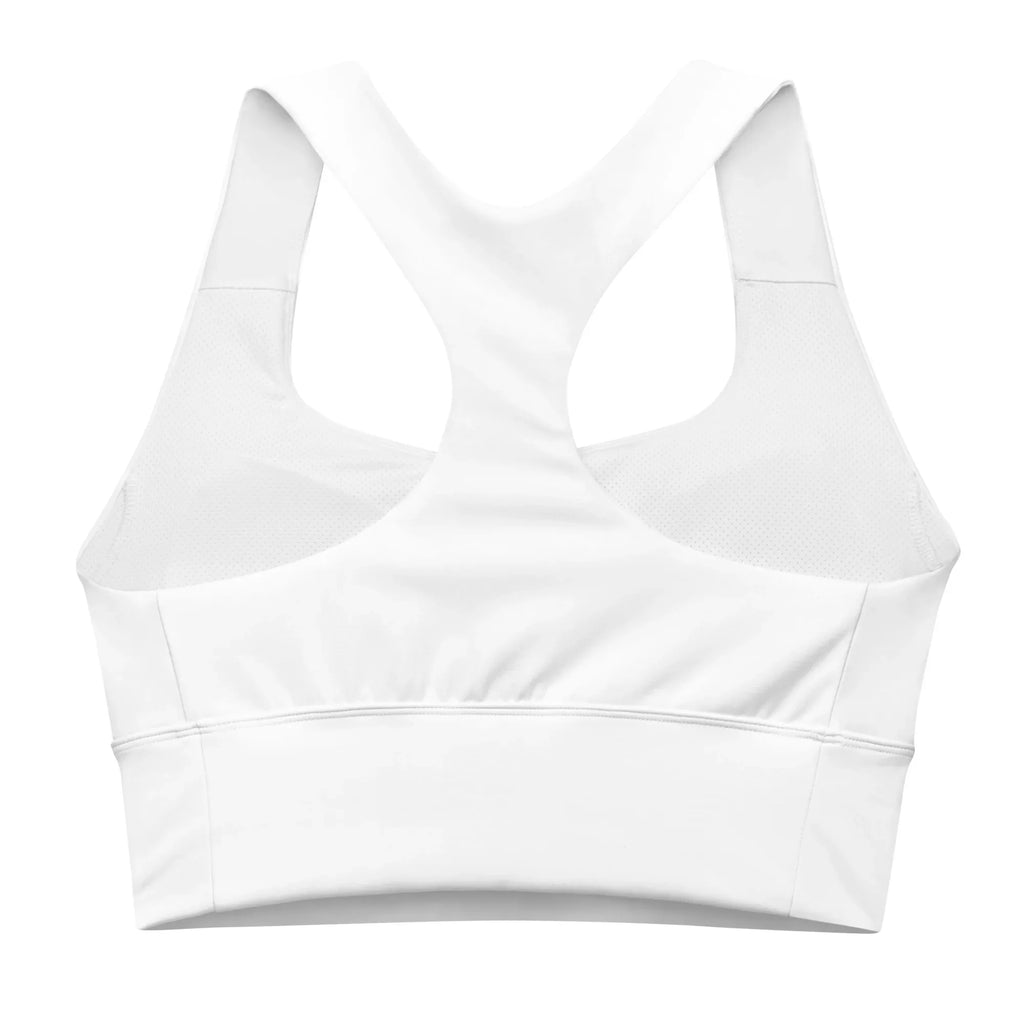 Recycled Longline Sports Bra Sports Bra AwRans Clothing all-over-print-recycled-longline-sports-bra-white-back-67ec19461e79e