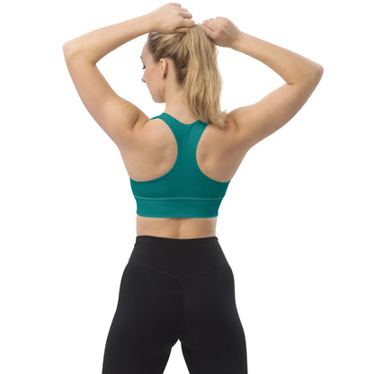 Recycled Longline Sports Bra - AwRans Clothing