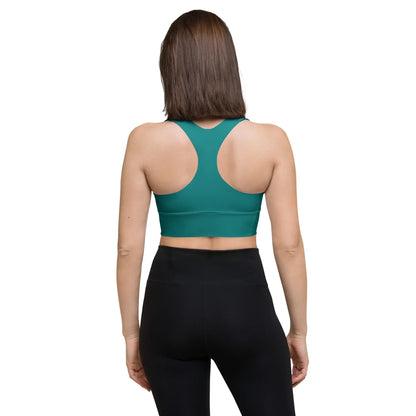 Recycled Longline Sports Bra - AwRans Clothing