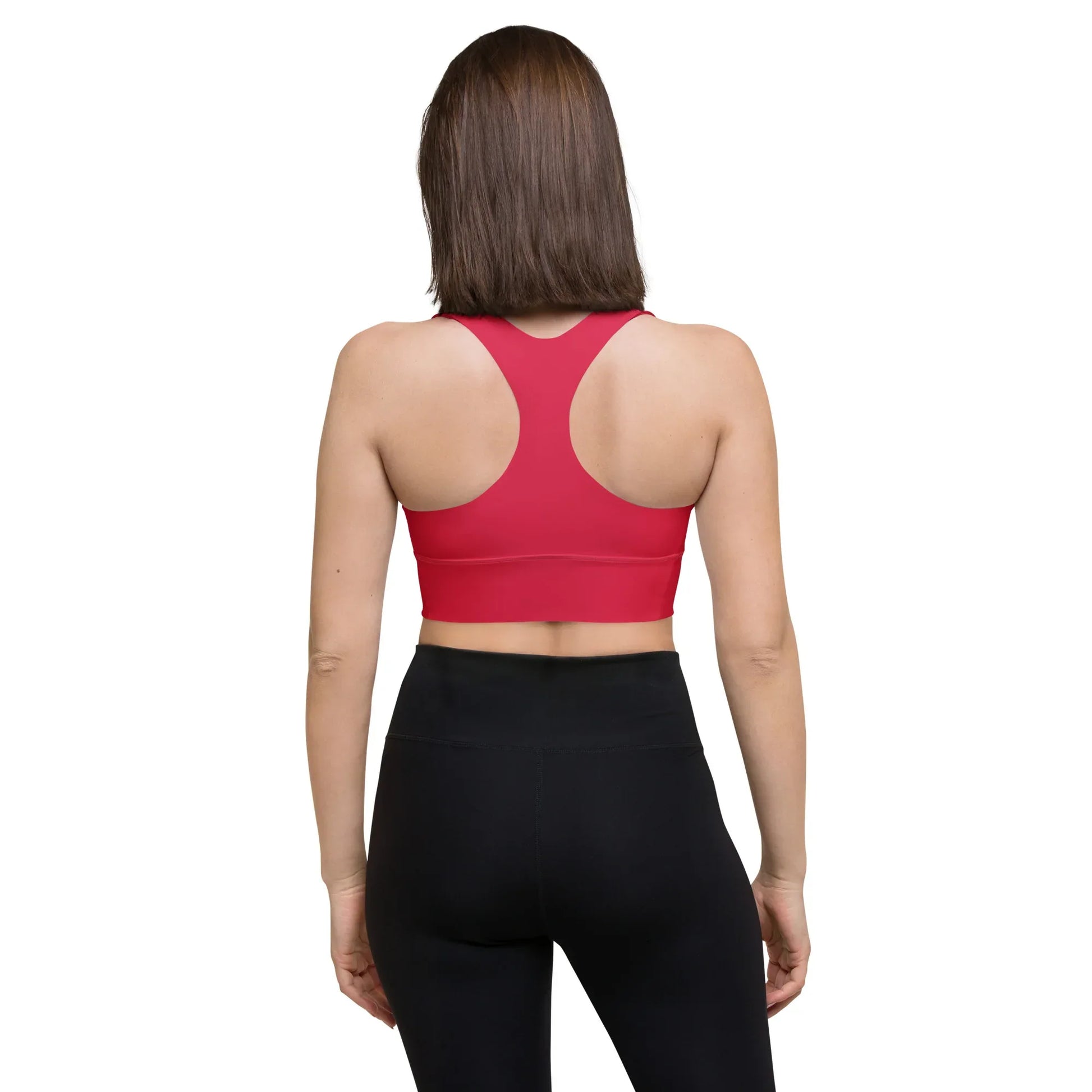 Recycled Longline Sports Bra - AwRans Clothing