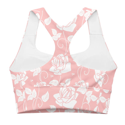 Recycled Longline Sports Bra - AwRans Clothing