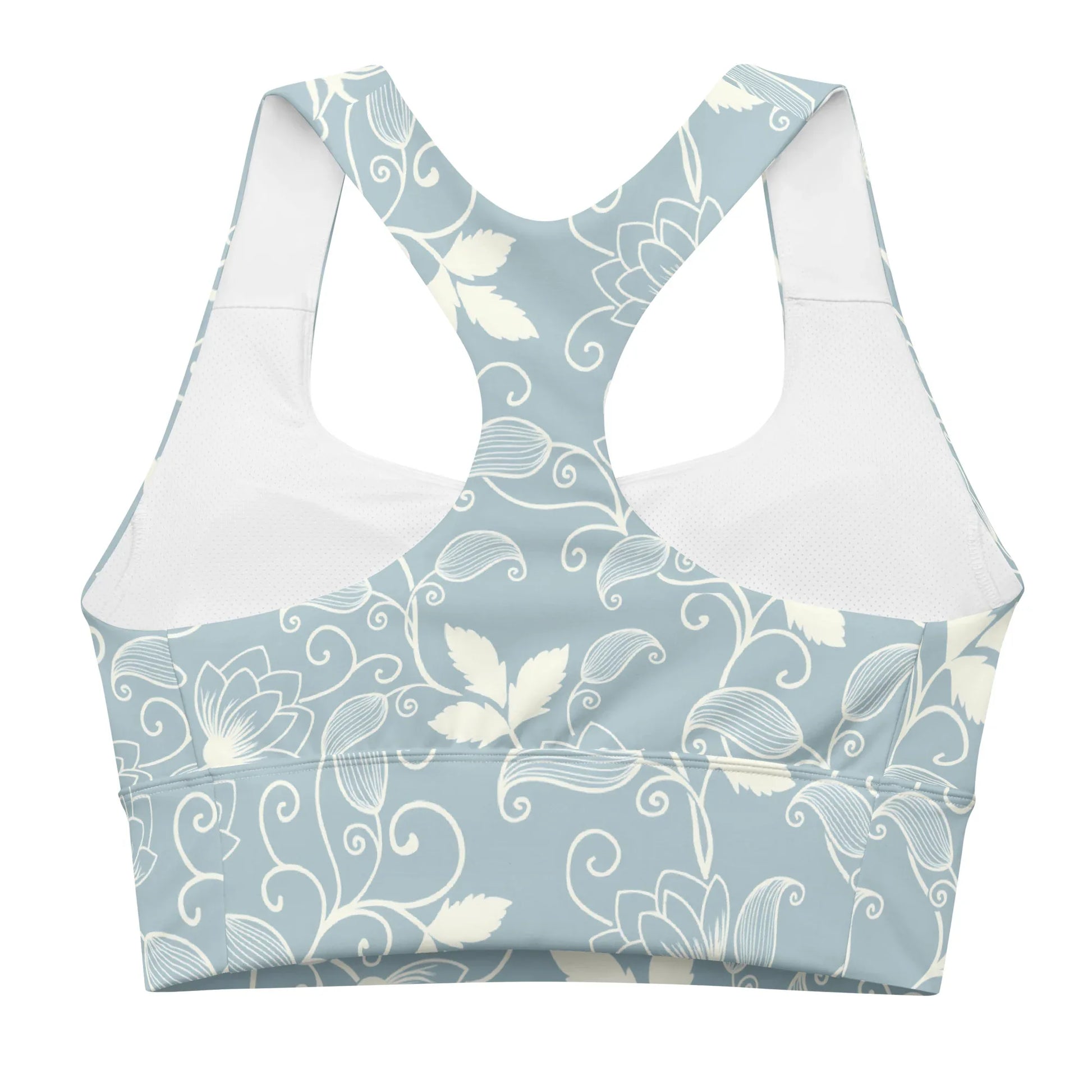 Recycled Longline Sports Bra - AwRans Clothing