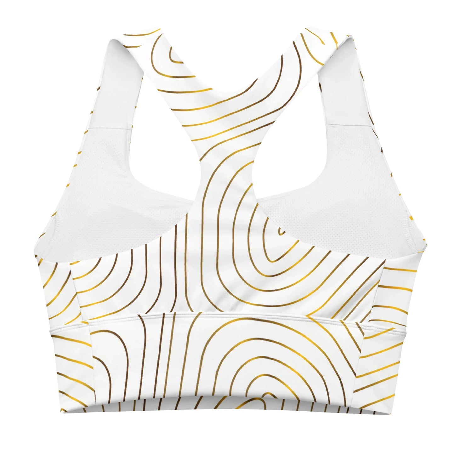 Recycled Longline Sports Bra - AwRans Clothing