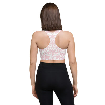 Recycled Longline Sports Bra - AwRans Clothing