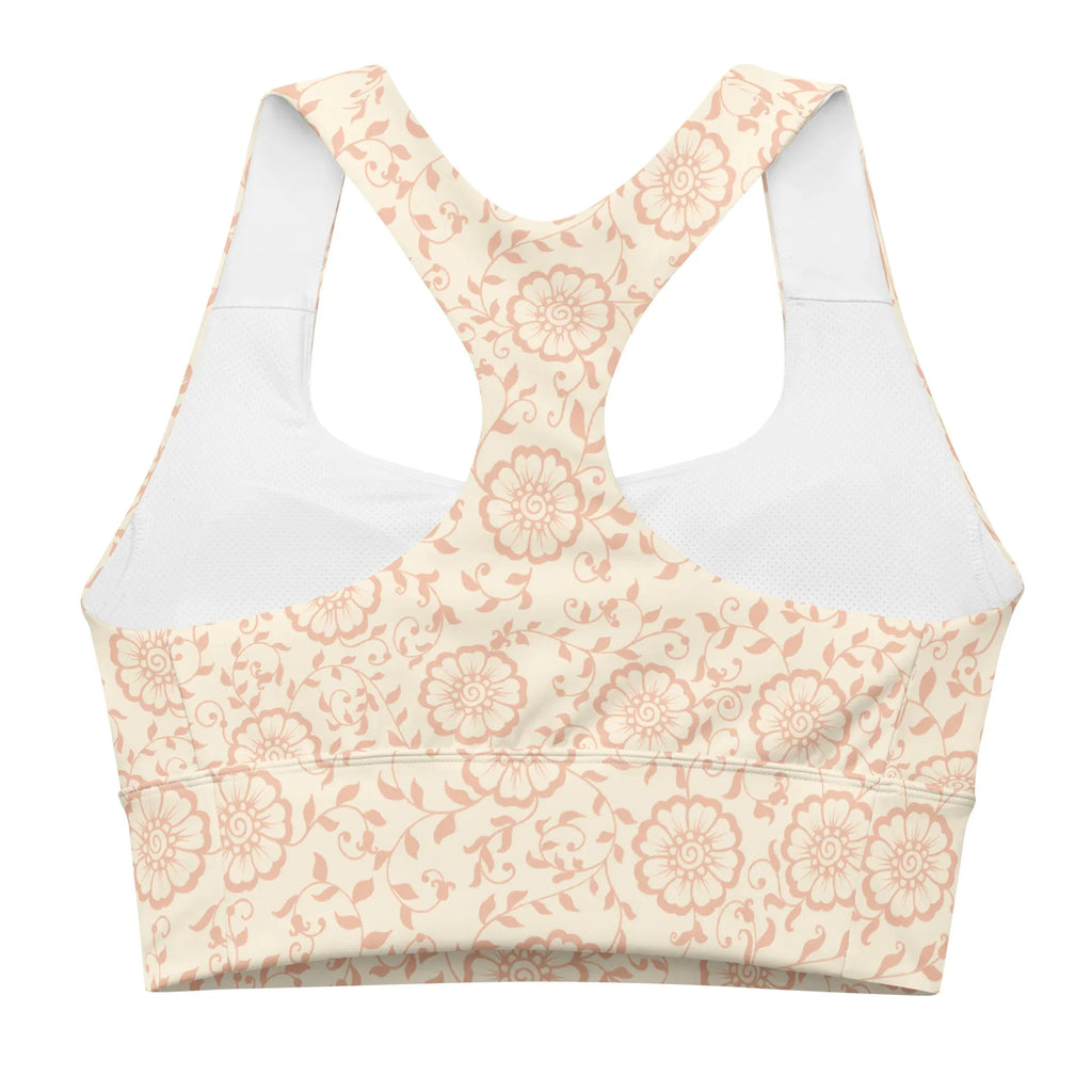 Recycled Longline Sports Bra Sports Bra AwRans Clothing all-over-print-recycled-longline-sports-bra-white-back-67ec5a26c9f19