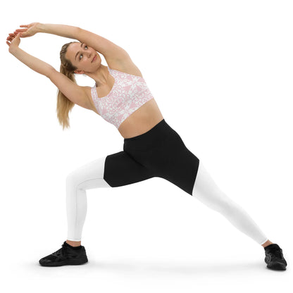 Recycled Longline Sports Bra - AwRans Clothing