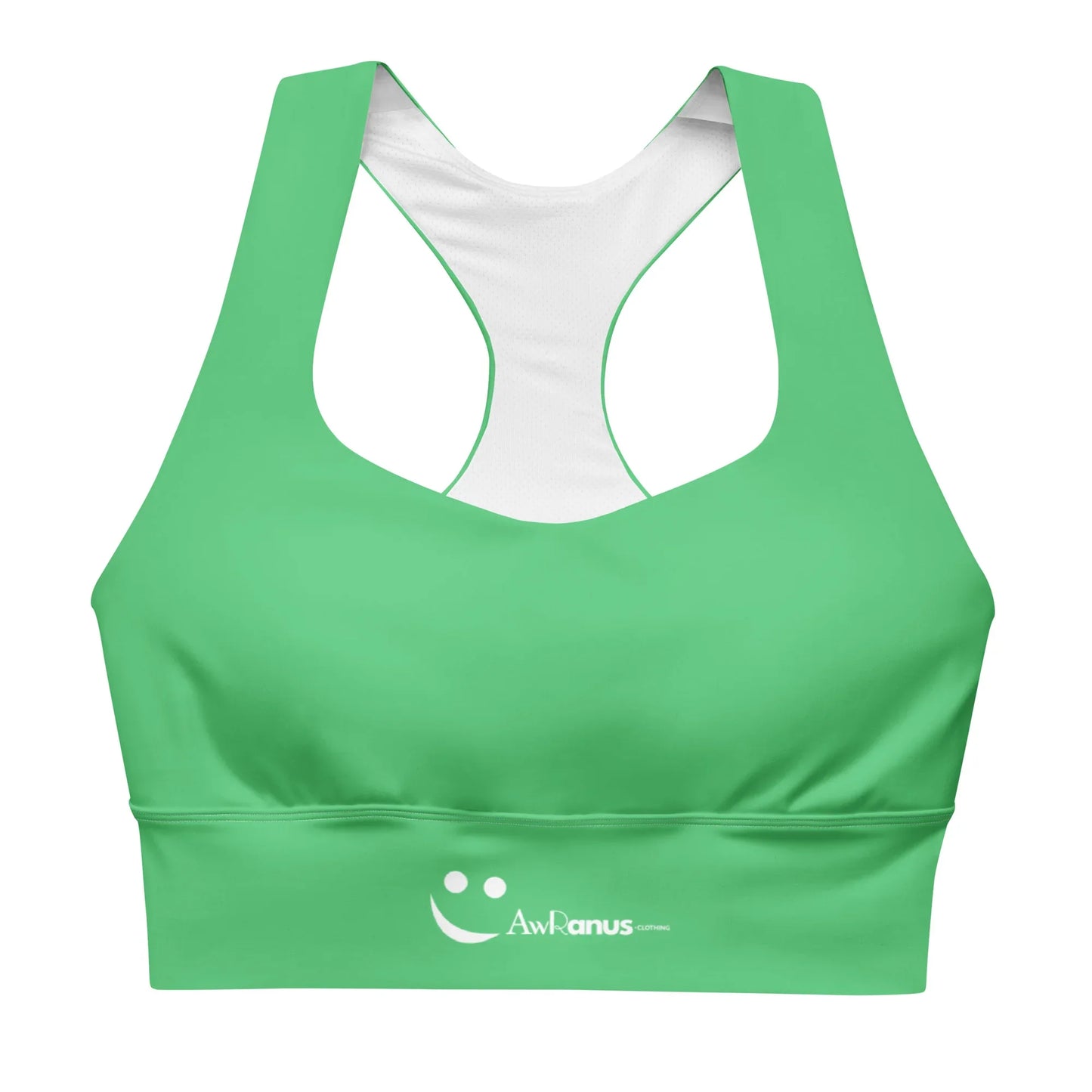 Recycled Longline Sports Bra - AwRans Clothing
