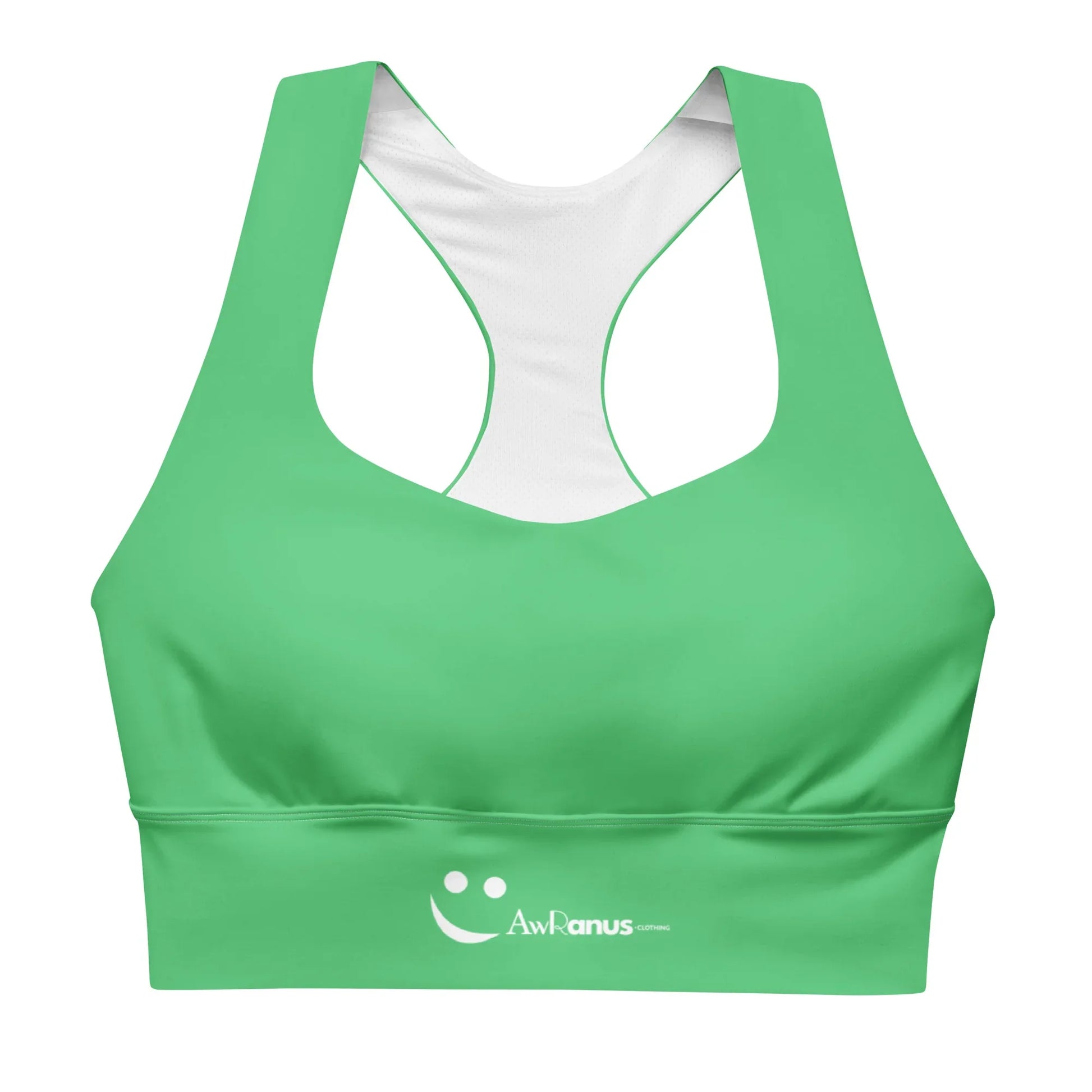 Recycled Longline Sports Bra - AwRans Clothing
