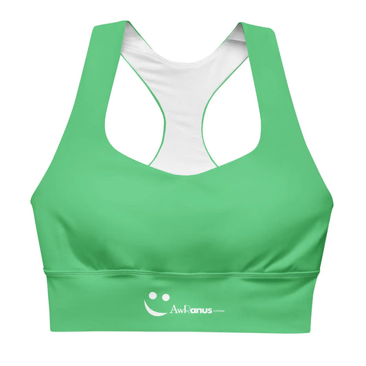 Recycled Longline Sports Bra - AwRans Clothing