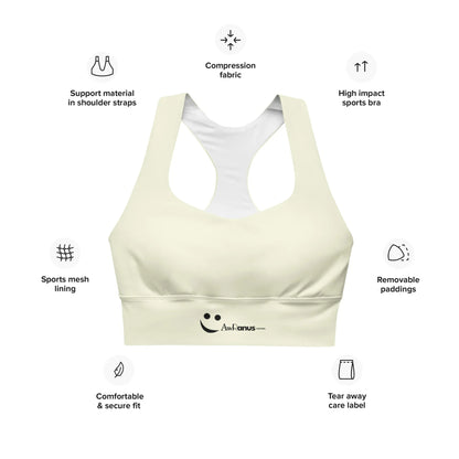 Recycled Longline Sports Bra - AwRans Clothing