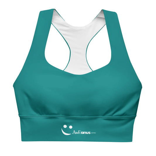 Recycled Longline Sports Bra - AwRans Clothing