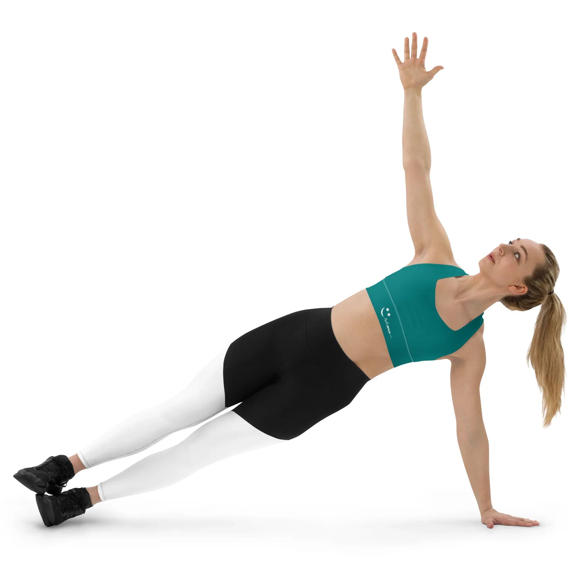 Recycled Longline Sports Bra - AwRans Clothing