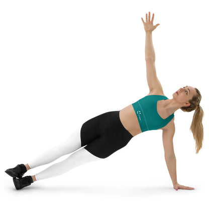 Recycled Longline Sports Bra - AwRans Clothing