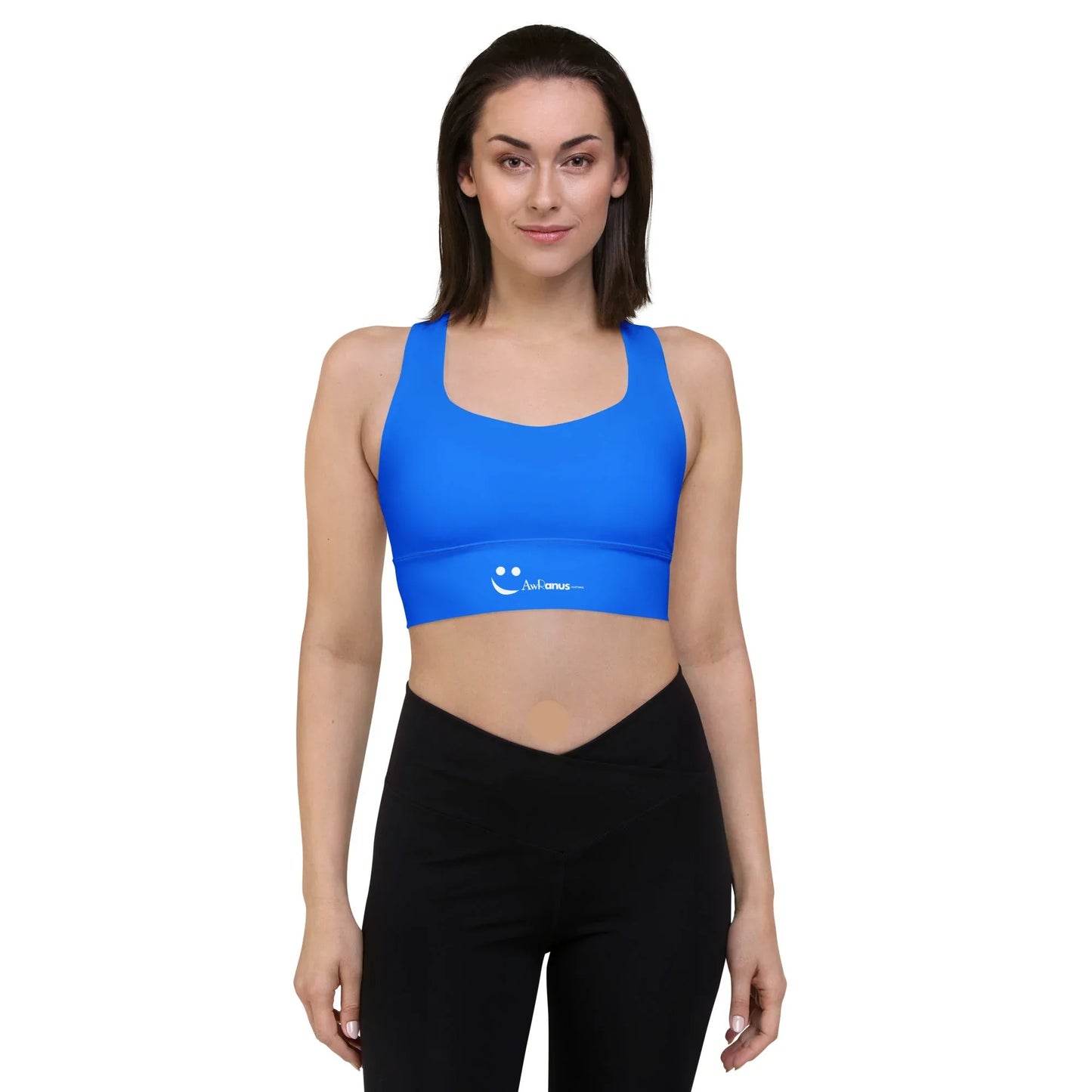 Recycled Longline Sports Bra - AwRans Clothing