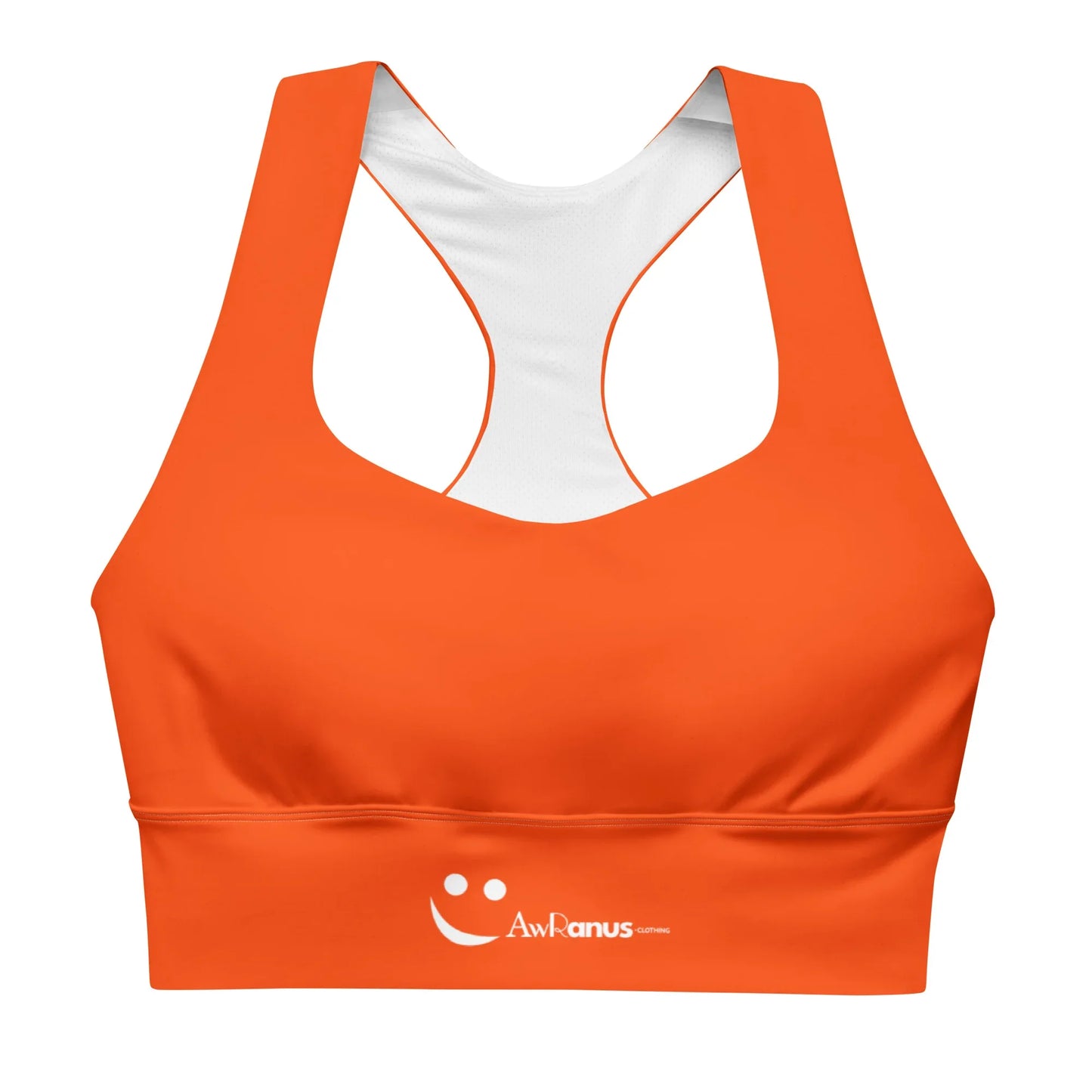 Recycled Longline Sports Bra - AwRans Clothing
