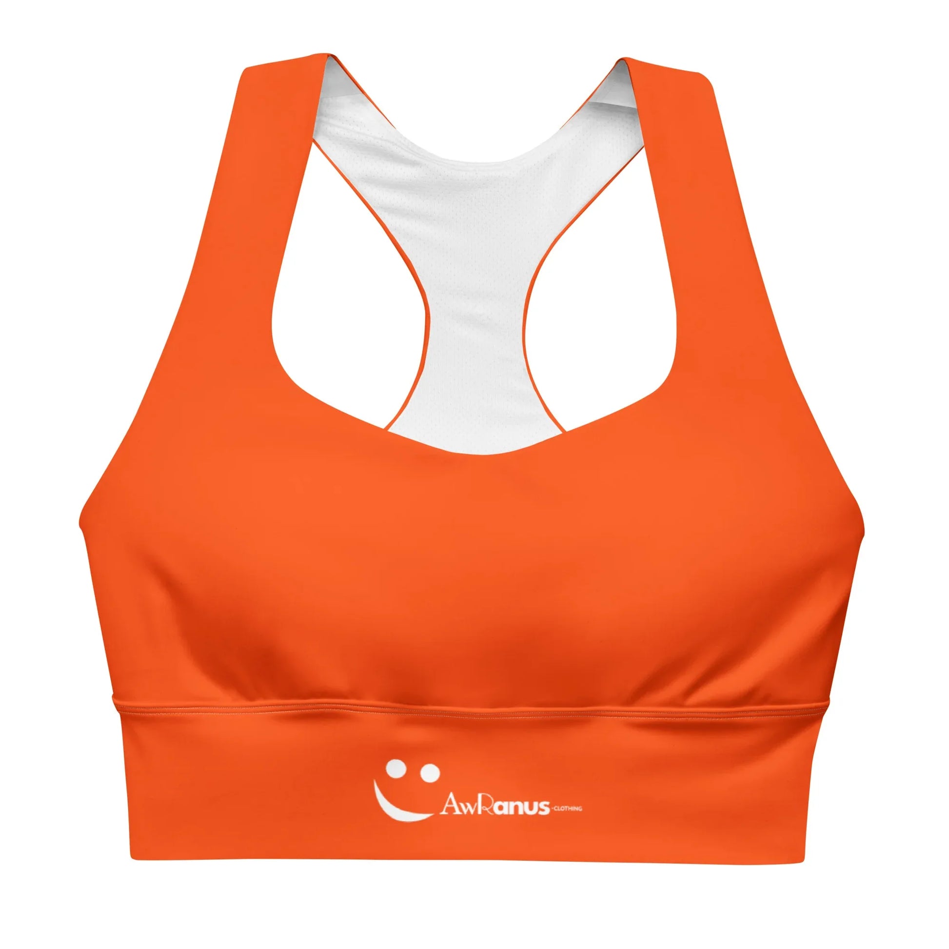 Recycled Longline Sports Bra - AwRans Clothing