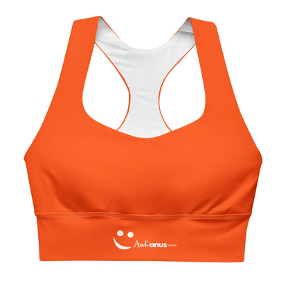 Recycled Longline Sports Bra - AwRans Clothing