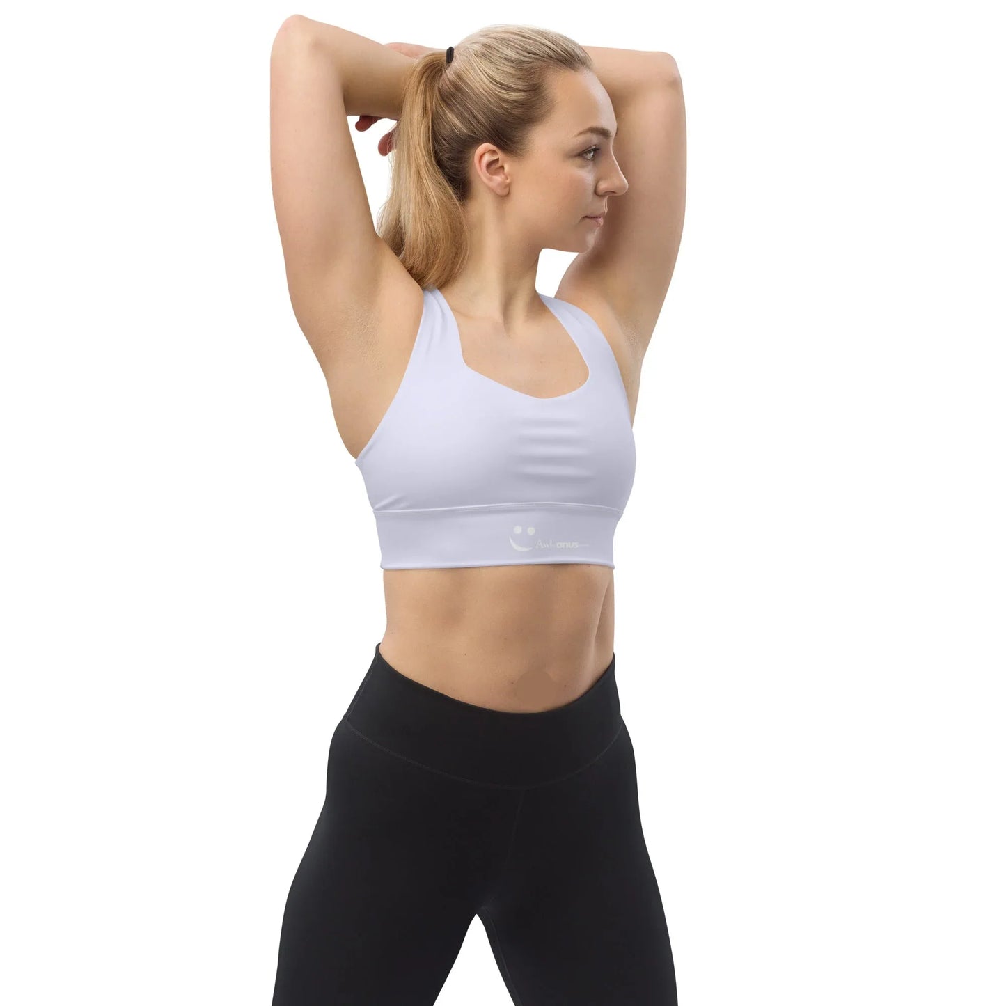 Recycled Longline Sports Bra - AwRans Clothing