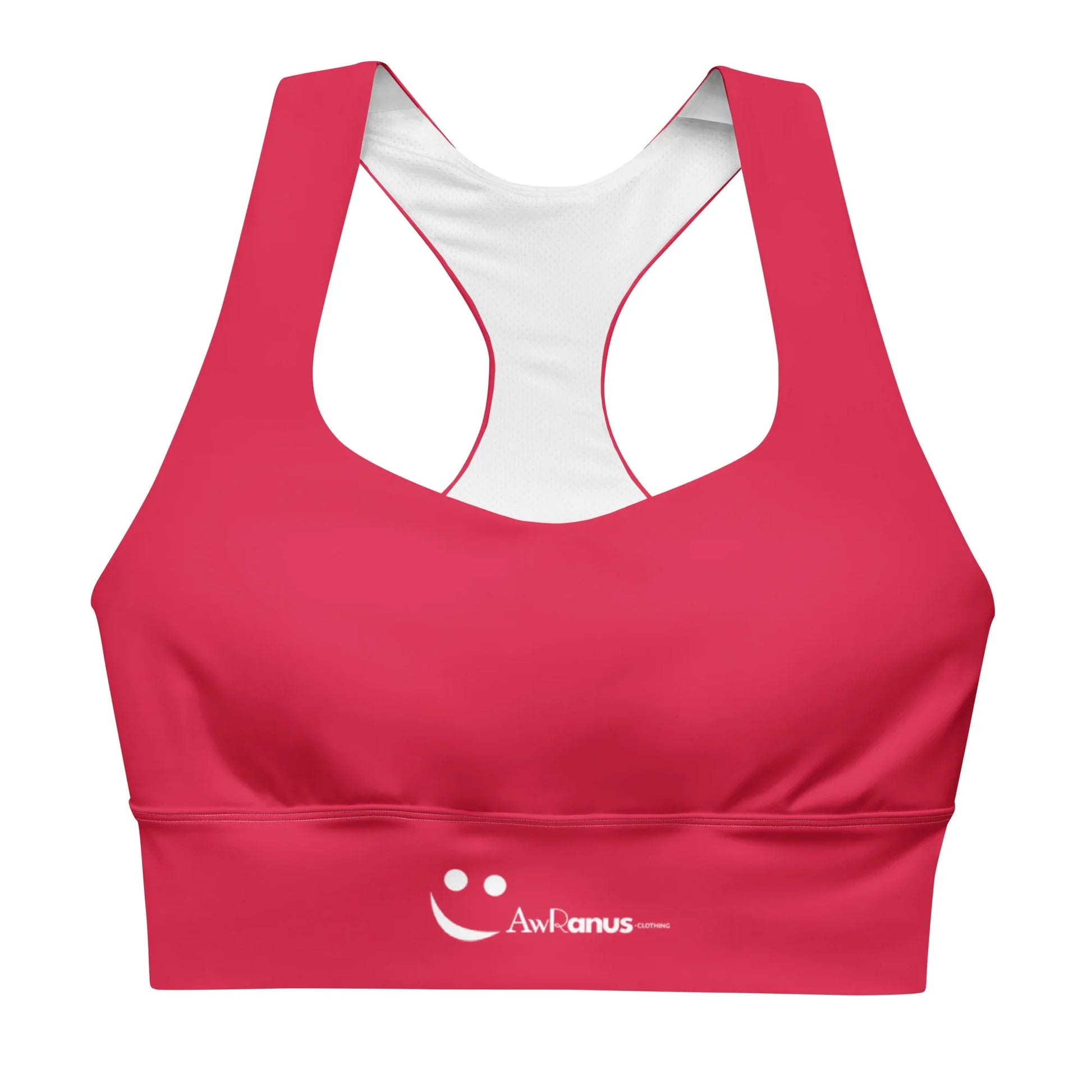 Recycled Longline Sports Bra - AwRans Clothing