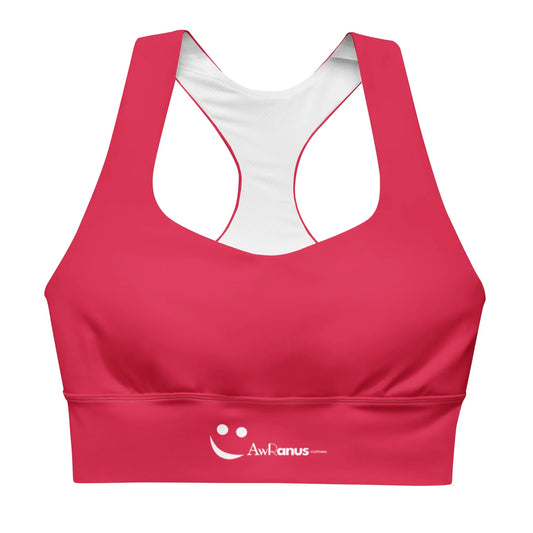 Recycled Longline Sports Bra - AwRans Clothing