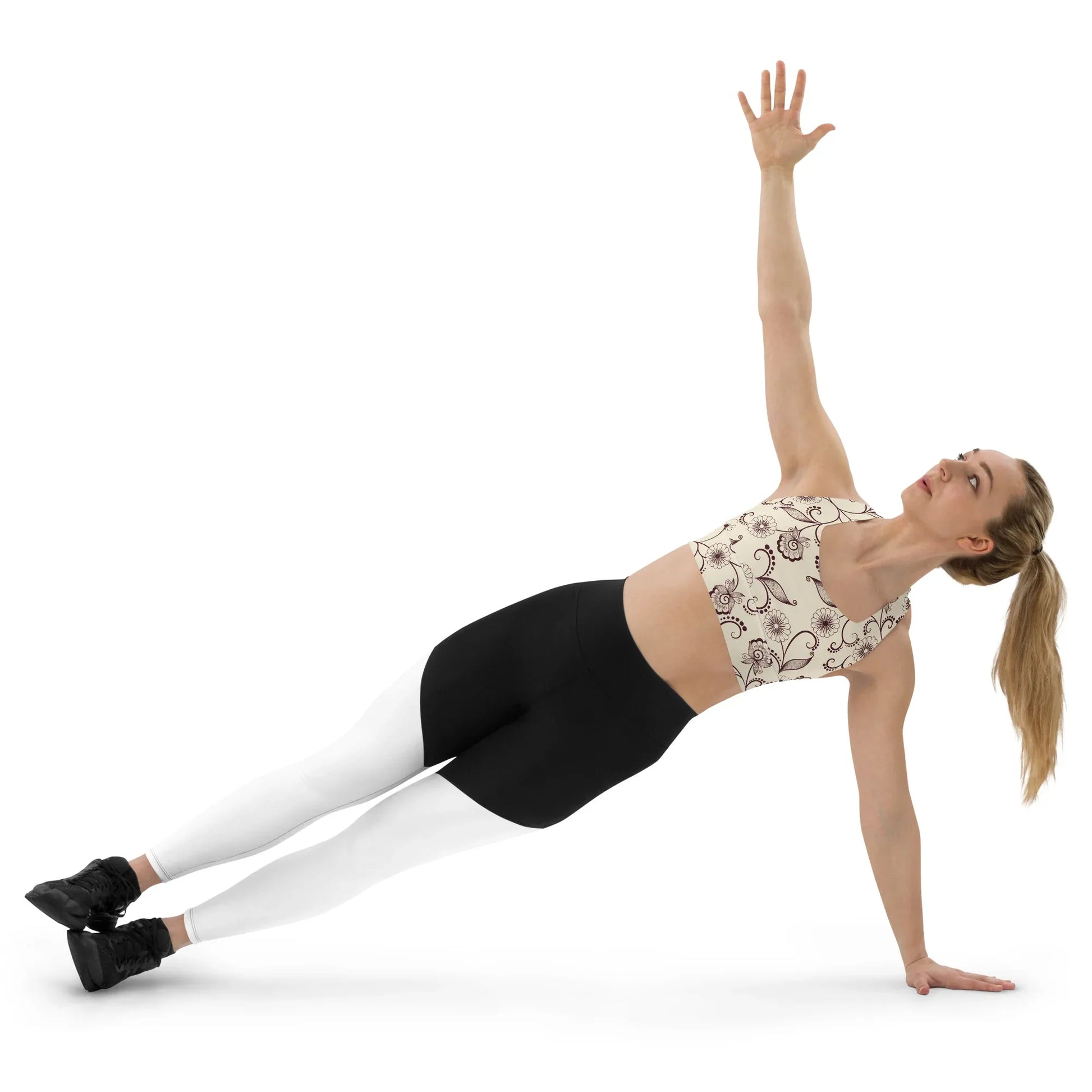 Recycled Longline Sports Bra - AwRans Clothing