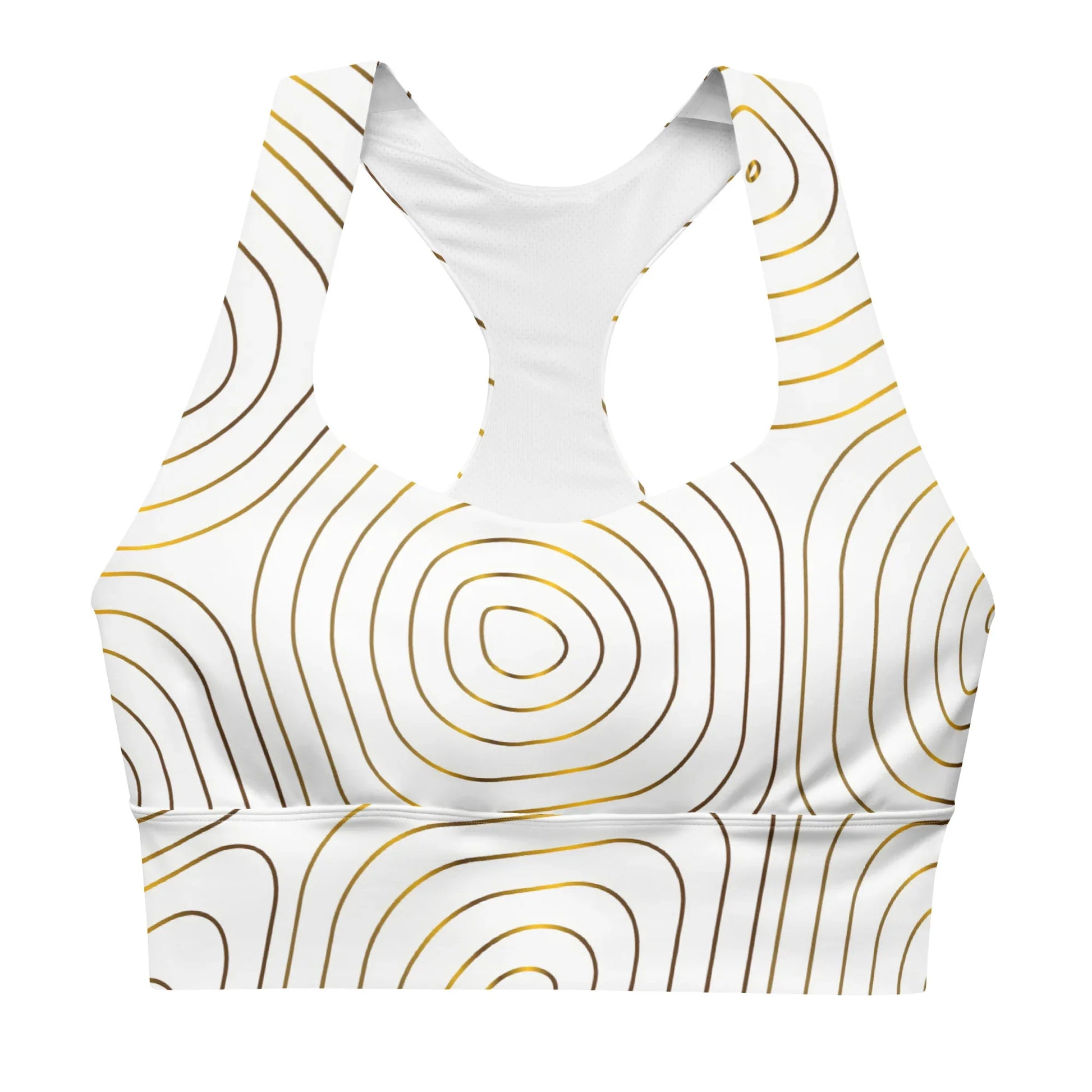 Recycled Longline Sports Bra - AwRans Clothing