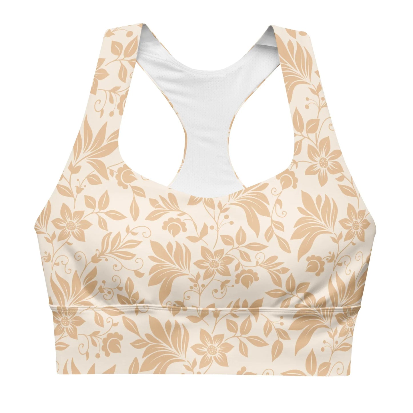Recycled Longline Sports Bra - AwRans Clothing