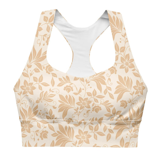 Recycled Longline Sports Bra - AwRans Clothing