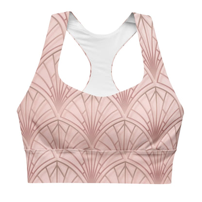 Recycled Longline Sports Bra - AwRans Clothing