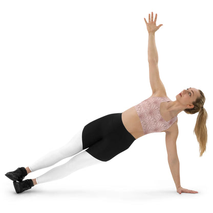 Recycled Longline Sports Bra - AwRans Clothing