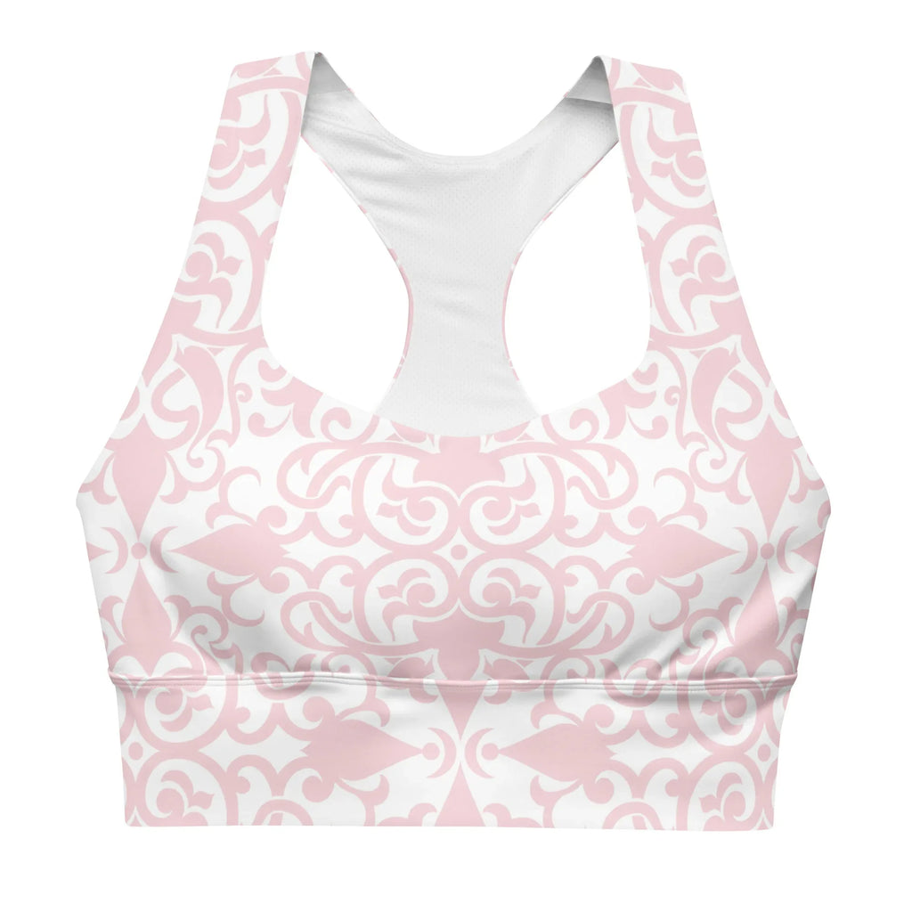 Recycled Longline Sports Bra 3XL Sports Bra AwRans Clothing all-over-print-recycled-longline-sports-bra-white-front-67ec59abb5abb