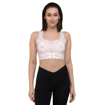 Recycled Longline Sports Bra - AwRans Clothing