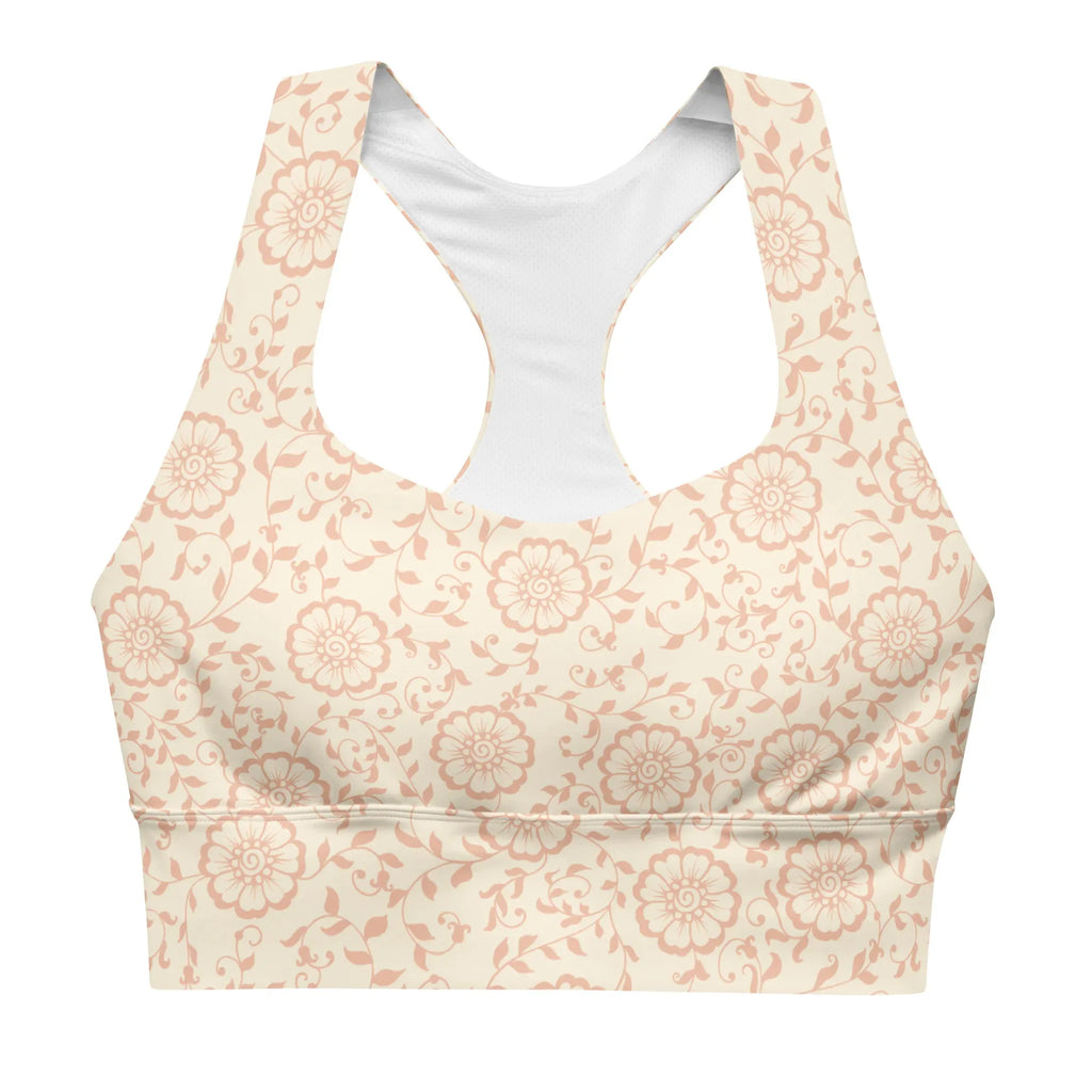 Recycled Longline Sports Bra 3XL Sports Bra AwRans Clothing all-over-print-recycled-longline-sports-bra-white-front-67ec5a26c72e4
