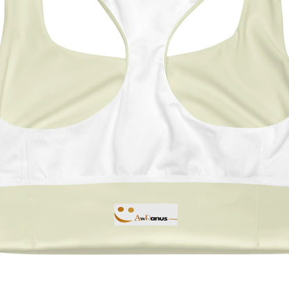 Recycled Longline Sports Bra - AwRans Clothing