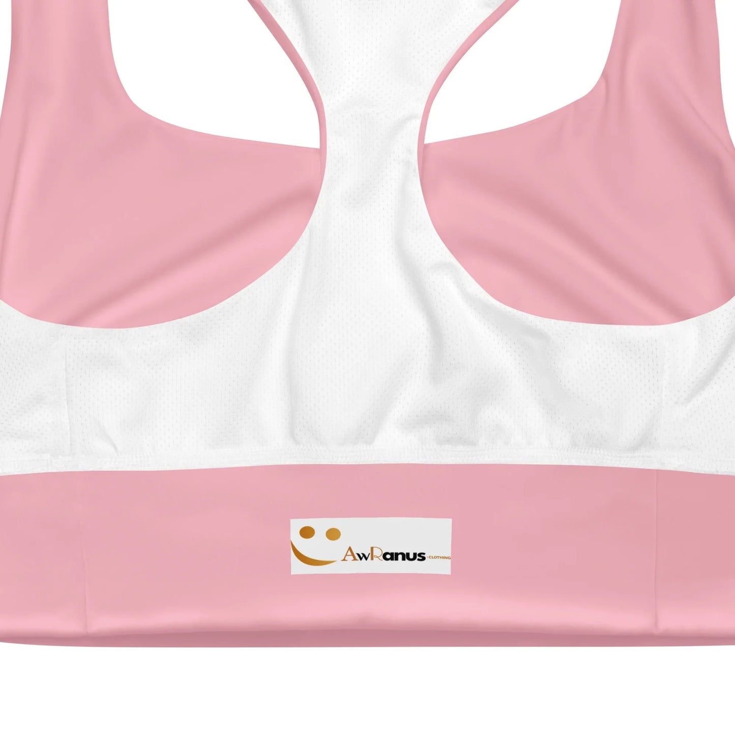Recycled Longline Sports Bra - AwRans Clothing