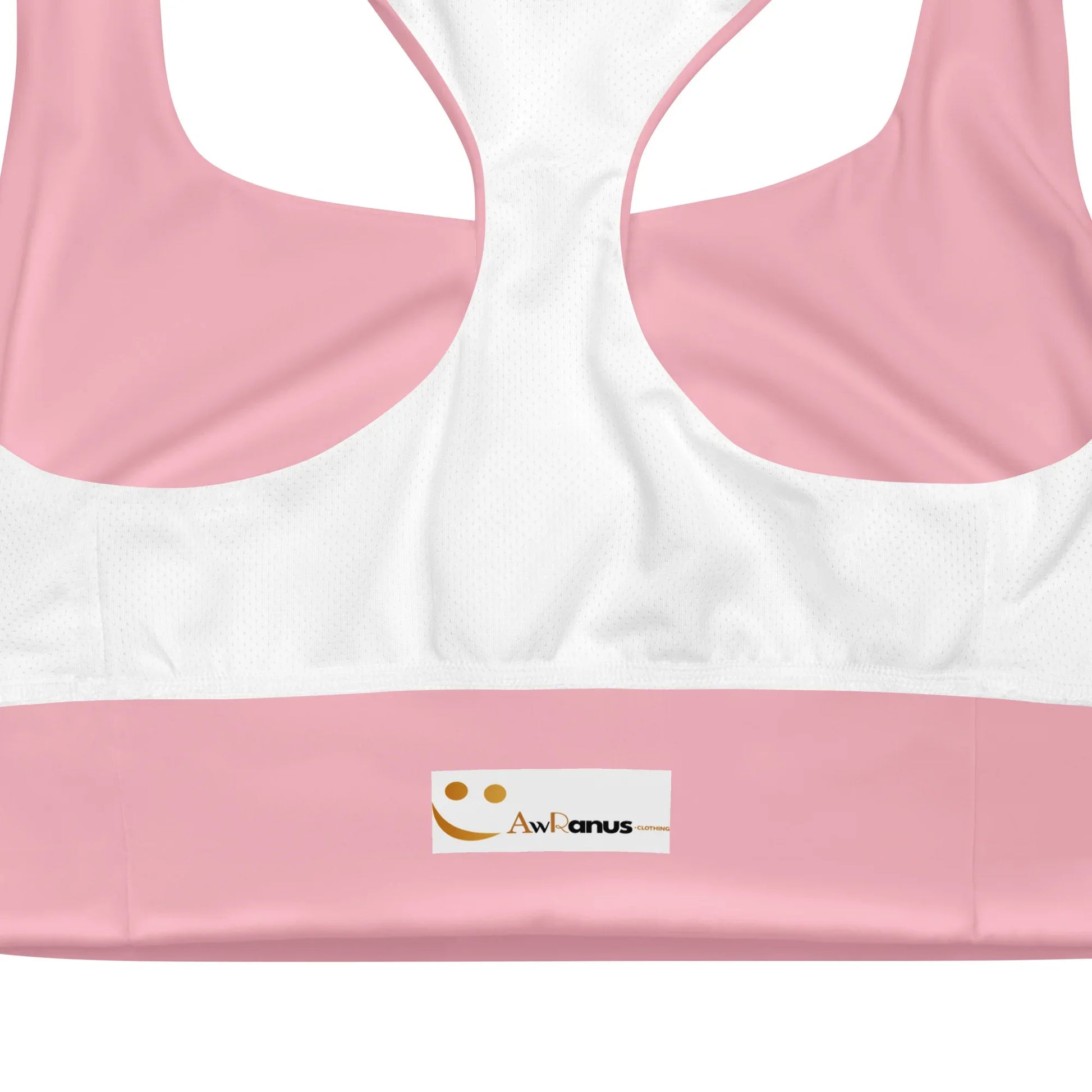 Recycled Longline Sports Bra - AwRans Clothing