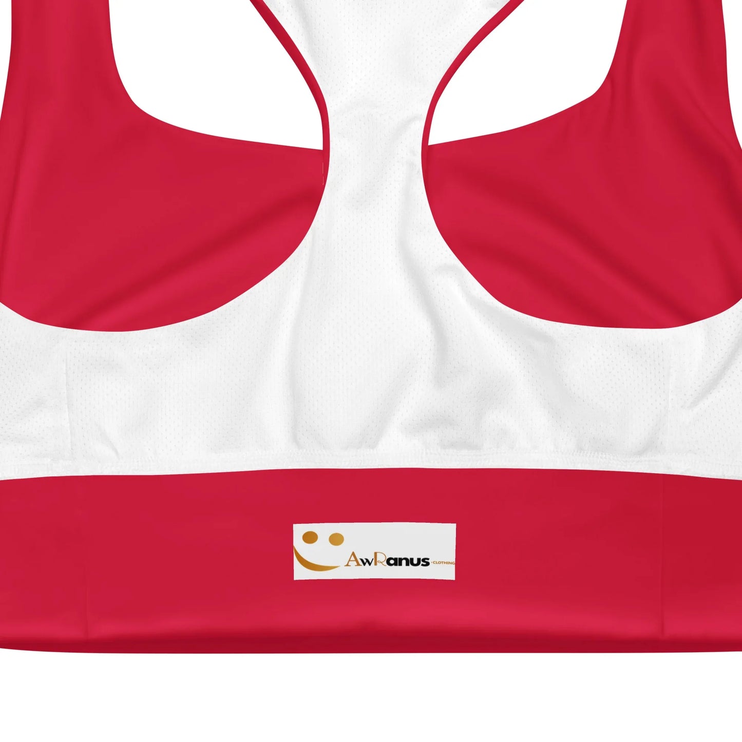 Recycled Longline Sports Bra - AwRans Clothing