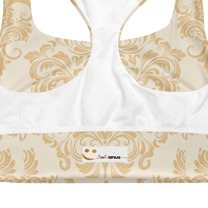 Recycled Longline Sports Bra - AwRans Clothing