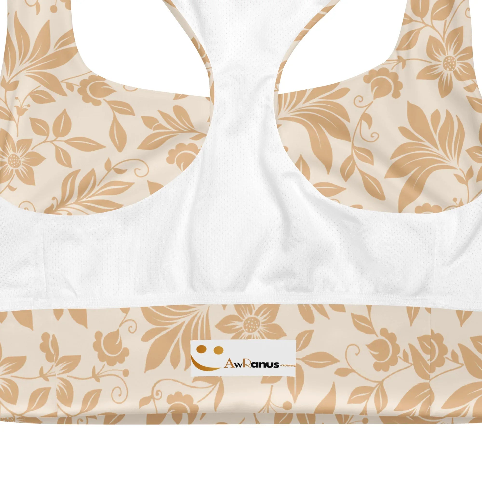 Recycled Longline Sports Bra Sports Bra AwRans Clothing all-over-print-recycled-longline-sports-bra-white-product-details-67ec58b899872