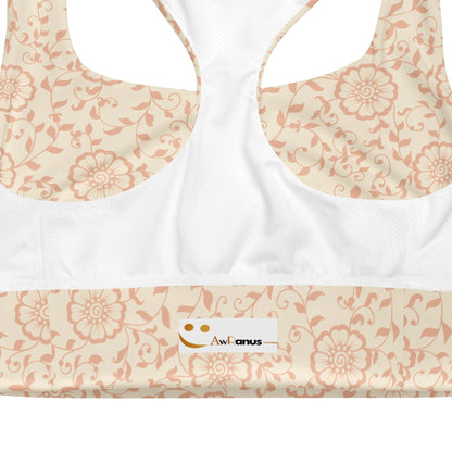 Recycled Longline Sports Bra - AwRans Clothing