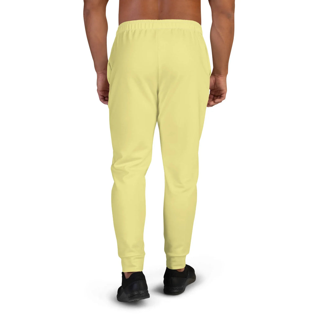Men's Joggers Khaki joggers AwRans Clothing all-over-print-recycled-mens-joggers-white-back-67902d9b7ba35