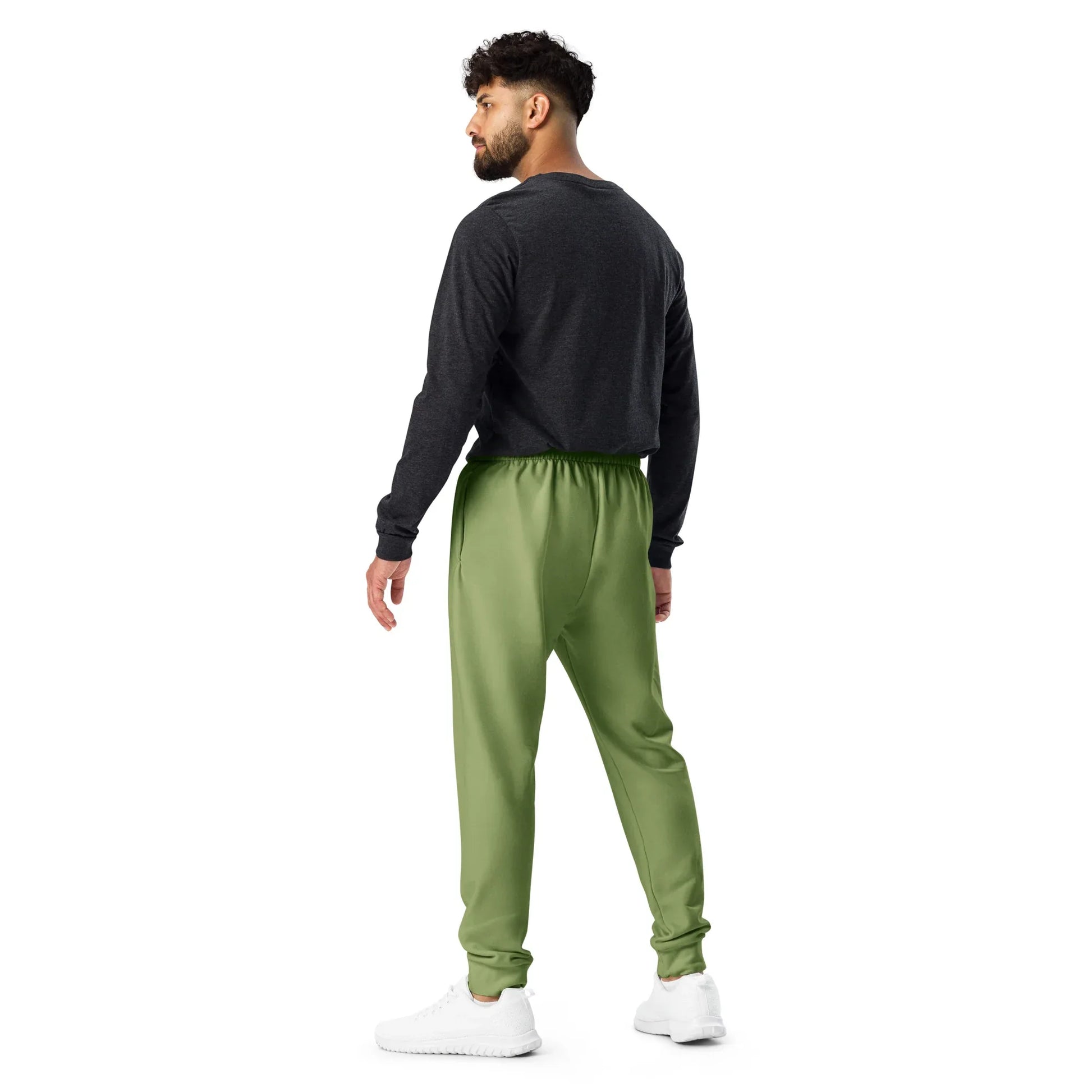 Men's Joggers Sage-Green - AwRans Clothing