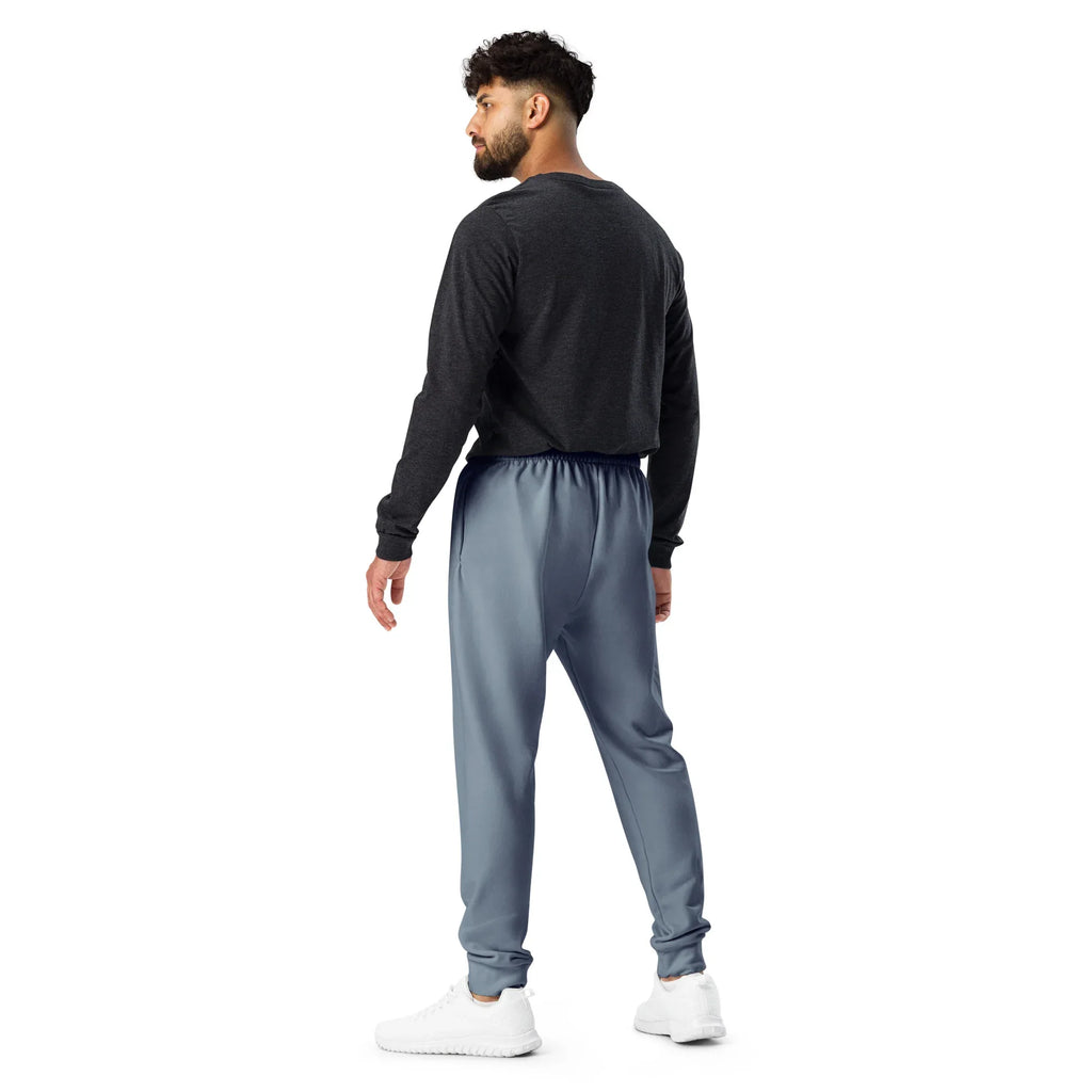 Men's Joggers Slate-Gray joggers AwRans Clothing all-over-print-recycled-mens-joggers-white-back-6790c3ab77943