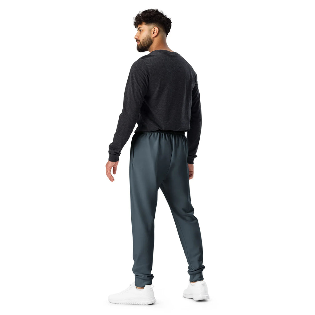 Men's Joggers Charcoal joggers AwRans Clothing all-over-print-recycled-mens-joggers-white-back-6790c40aa0cab