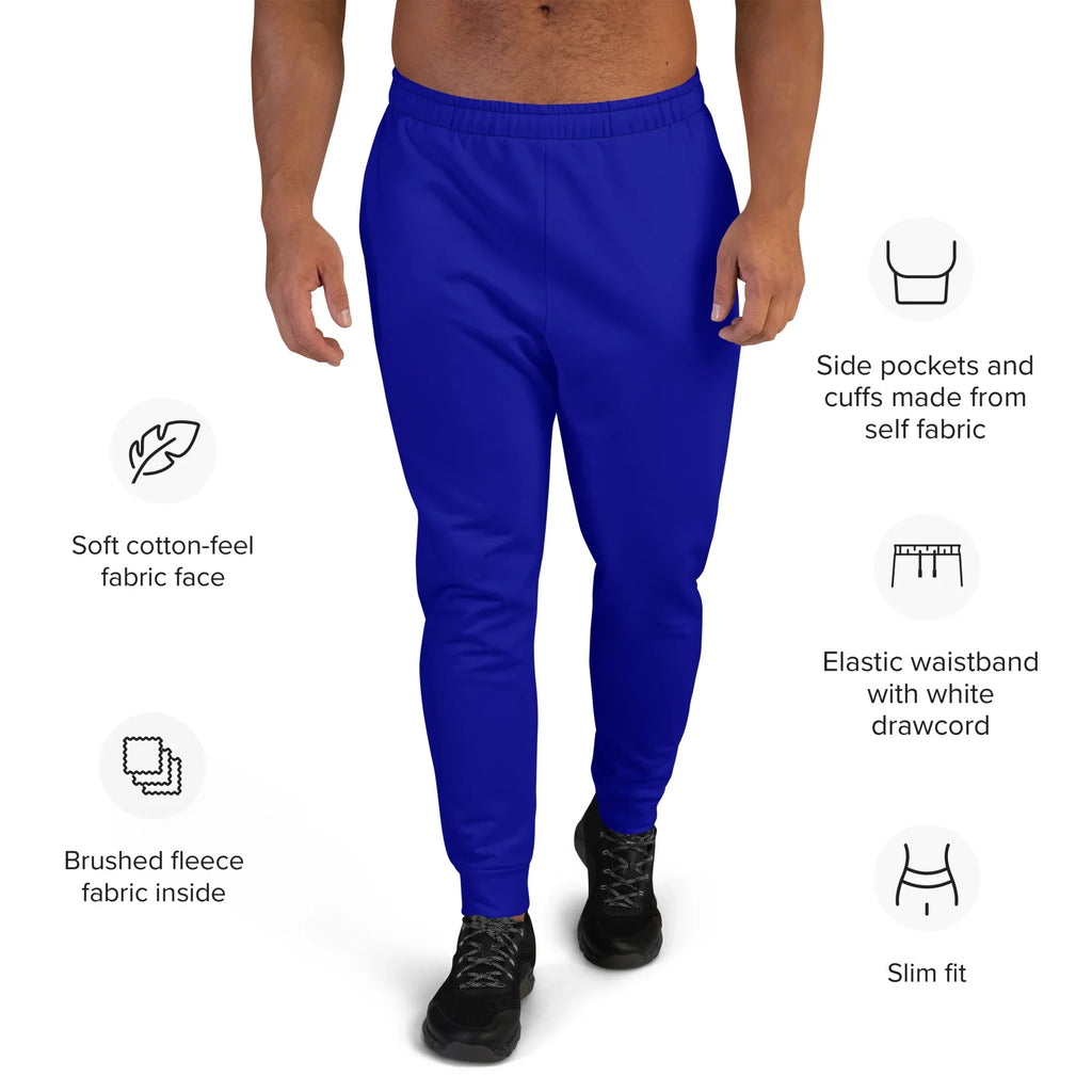Men's Joggers joggers AwRans Clothing all-over-print-recycled-mens-joggers-white-front-6790ba21d2d36