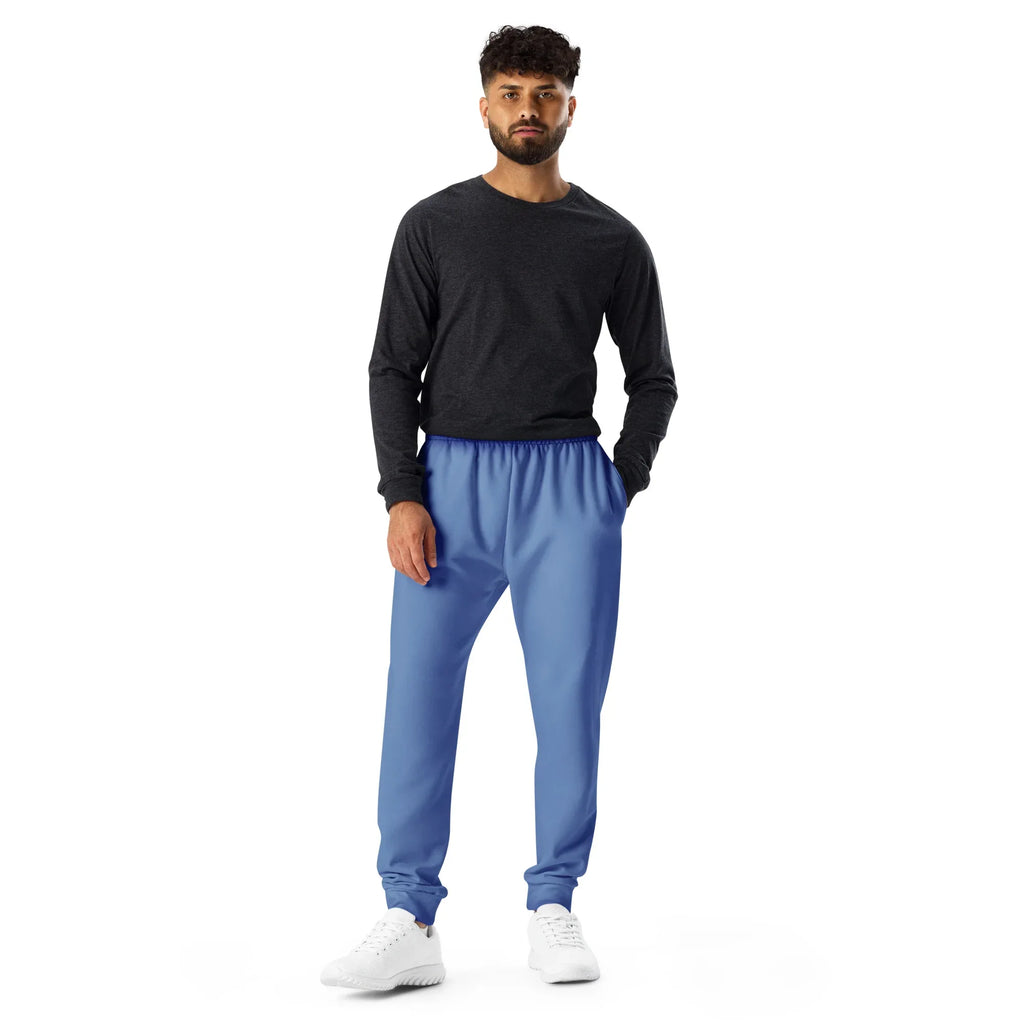 Men's Joggers Glaucous joggers AwRans Clothing all-over-print-recycled-mens-joggers-white-front-6790ba5547eff