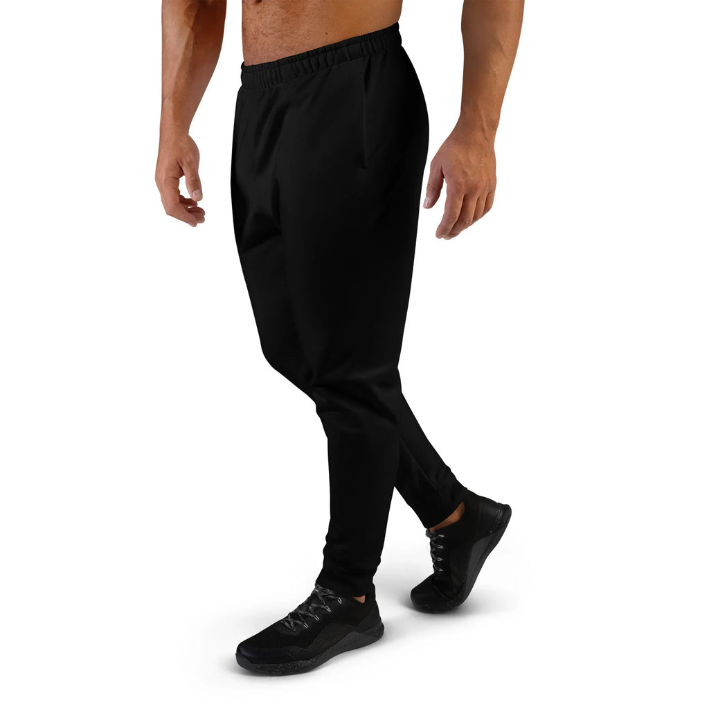 Men's Joggers BLACK joggers AwRans Clothing all-over-print-recycled-mens-joggers-white-left-67902d35137b9