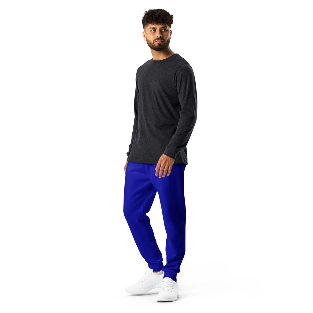 Men's Joggers joggers AwRans Clothing all-over-print-recycled-mens-joggers-white-left-6790ba21d26cf