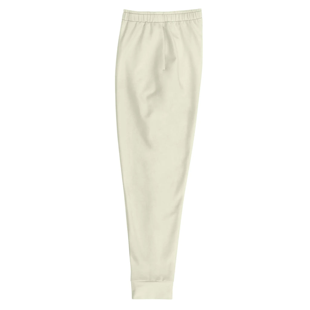 Men's Joggers Beige joggers AwRans Clothing all-over-print-recycled-mens-joggers-white-left-6790baebaca49